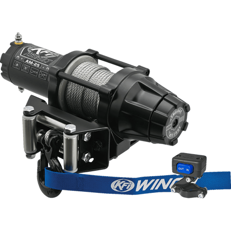 KFI ASSAULT WINCH 2500 LB METAL CABLE (AM - 25) - DRIVEN Canada's Powersports AM - 25