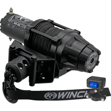 KFI ASSAULT WINCH 2500 LB SYNTHETIC CABLE (AS - 25) - DRIVEN Canada's Powersports AS - 25