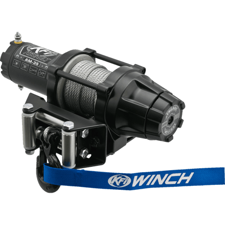 KFI ASSAULT WINCH 3500 LB METAL CABLE (AM - 35) - DRIVEN Canada's Powersports AM - 35