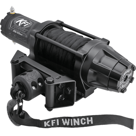 KFI ASSAULT WINCH 5000 LB SYNTHETIC CABLE WIDE (AS - 50WX) - DRIVEN Canada's Powersports AS - 50WX