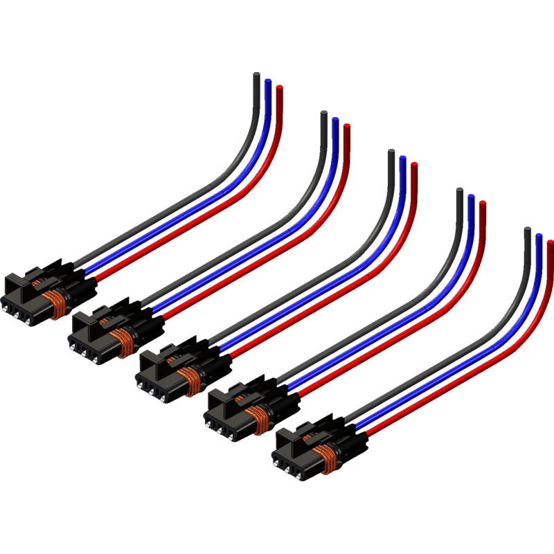KFI HARNESS PULSE BAR 12" 5 PACK (102505) - DRIVEN Canada's Powersports 102505