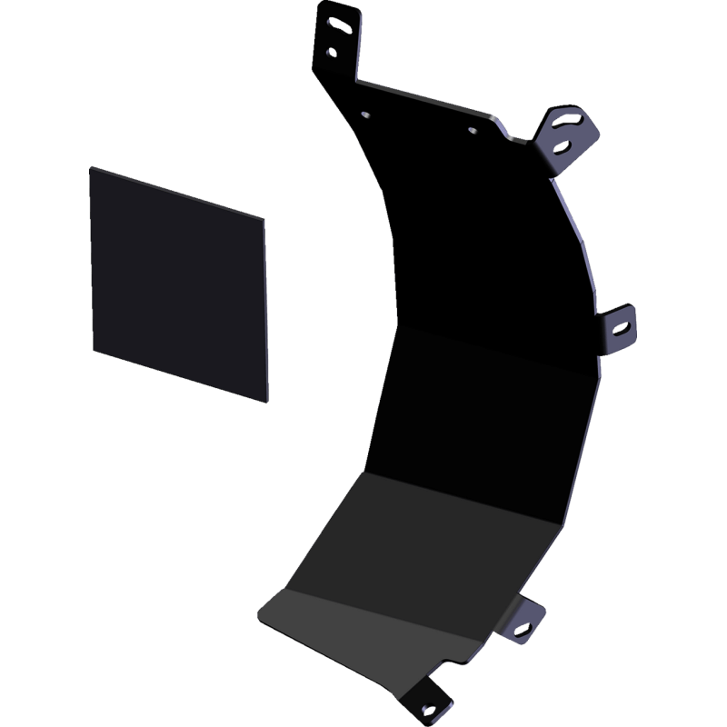 KFI PRO - POLY SIDE SHIELD TAPERED PASSENGER (106115) - DRIVEN Canada's Powersports 106115