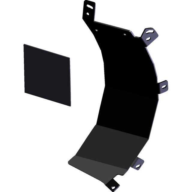 KFI PRO - POLY SIDE SHIELD TAPERED PASSENGER (106115) - DRIVEN Canada's Powersports 106115