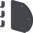 KFI PRO - SERIES PLOW SIDE SHIELD BOX (106475) - DRIVEN Canada's Powersports 106475