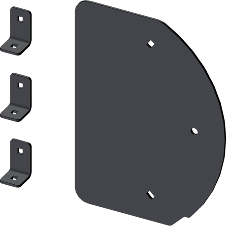 KFI PRO - SERIES PLOW SIDE SHIELD BOX (106475) - DRIVEN Canada's Powersports 106475