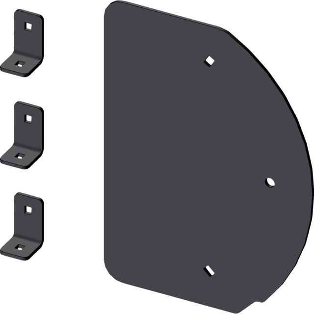 KFI PRO - SERIES PLOW SIDE SHIELD BOX (106475) - DRIVEN Canada's Powersports 106475