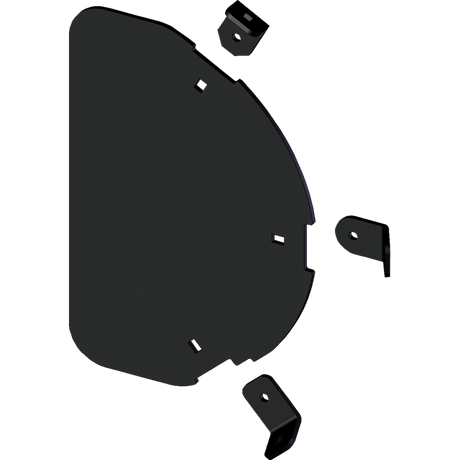 KFI PRO - SERIES PLOW SIDE SHIELD TAPERED (105540) - DRIVEN Canada's Powersports 105540