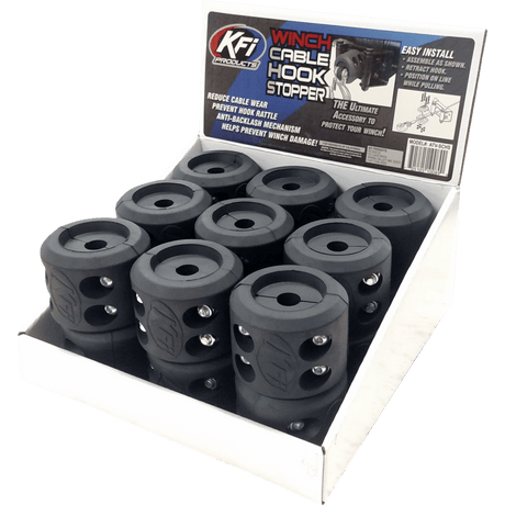 KFI SPLIT CABLE HOOK STOPPER 18 PACK COUNTER TOP (BOX - SCHS) - DRIVEN Canada's Powersports BOX - SCHS