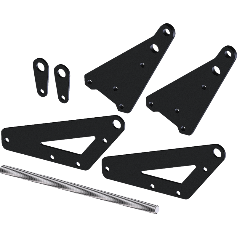 KFI SQ PUSH TUBE LEVELING KIT PRO 2.0 +6 UTV (106326) - DRIVEN Canada's Powersports 106326