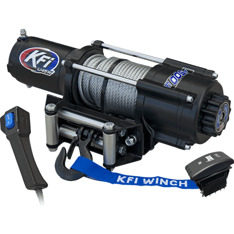 KFI UTV WINCH 4500 LB WIDE (U45W - R2) - DRIVEN Canada's Powersports U45W - R2