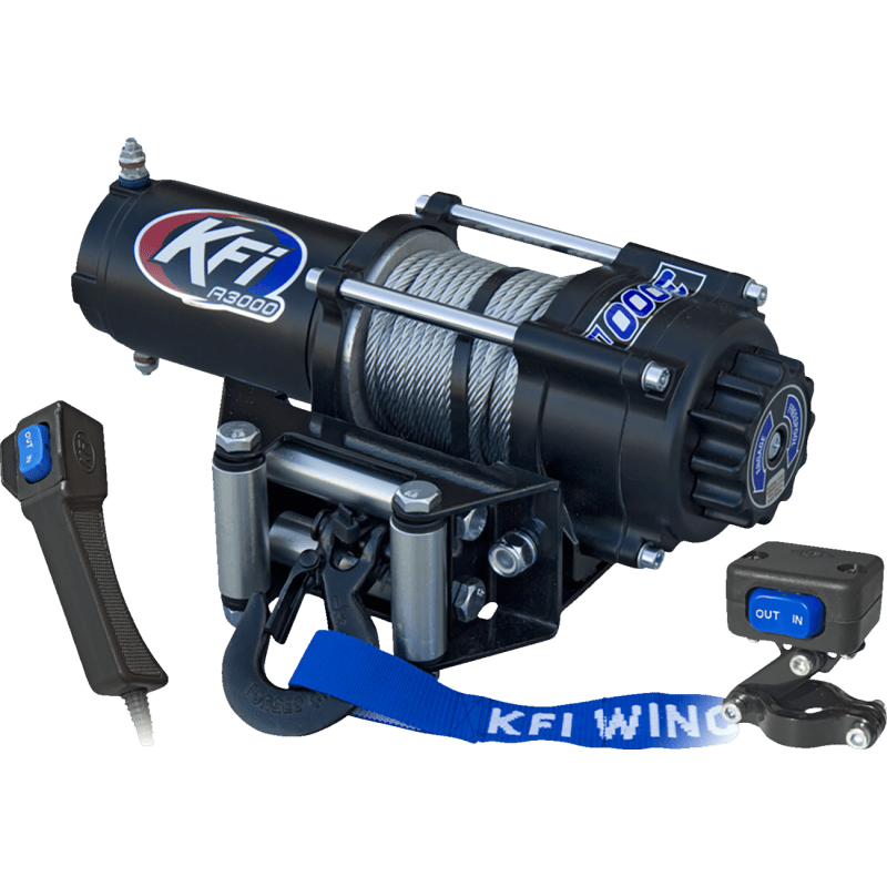 KFI WINCH 3000 LB ATV (A3000) - DRIVEN Canada's Powersports A3000