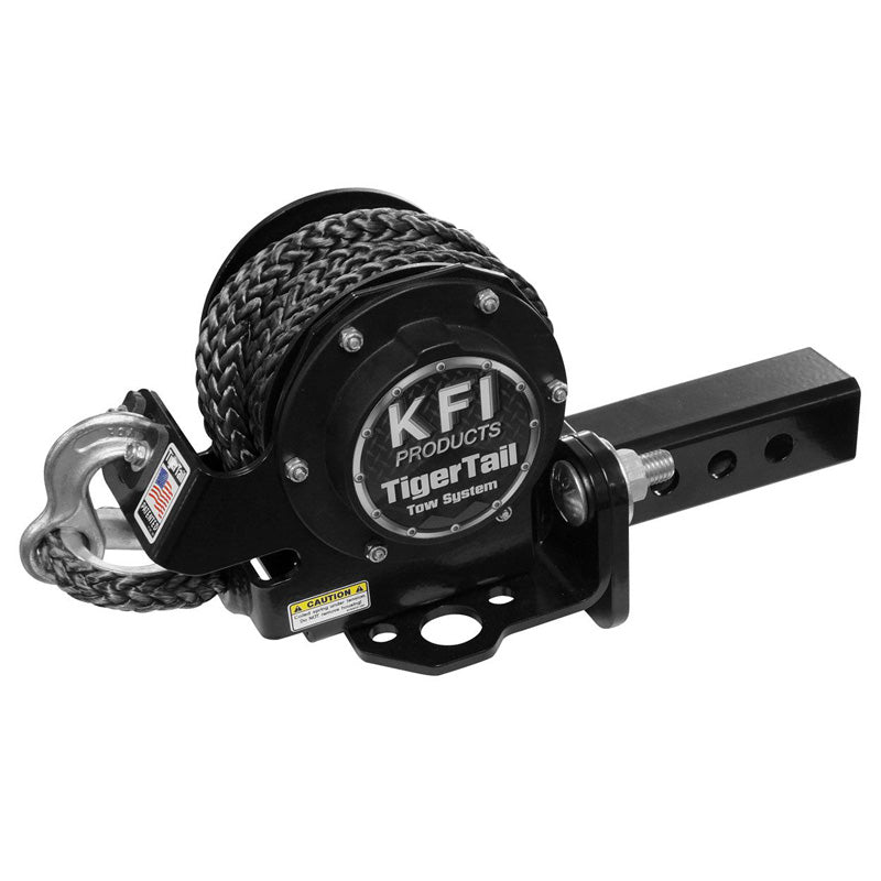 KFI TIGERTAIL COMPLETE TOW SYSTEM WITH RECEIVER W/1 - 1/4' RECEIVER (101105) - DRIVEN Canada's Powersports 705105085593101105