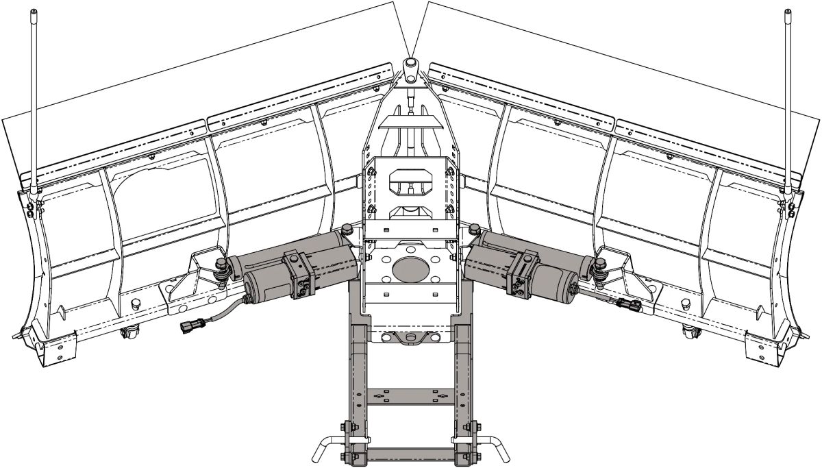 KFI V - PLOW TUBE KIT ACTUATOR (106180 - AP) - DRIVEN Canada's Powersports 691835791838106180 - AP