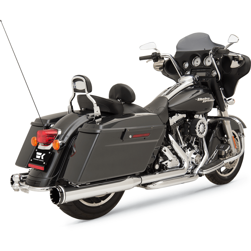KHROME WERKS 2:2 DOMINATOR EXHAUST SYSTEM CHROME 4 - 1/2" MUFFLER - DRIVEN Canada's Powersports 200630
