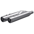 KHROME WERKS 4 - 1/2" HP - PLUS SLIP - ON MUFFLERS CHROME KLASSIC TIP (202925) - DRIVEN Canada's Powersports 202925