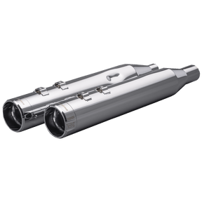 KHROME WERKS 4 - 1/2" HP - PLUS SLIP - ON MUFFLERS CHROME KLASSIC TIP (202975) - DRIVEN Canada's Powersports 202975