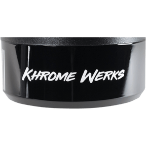 KHROME WERKS 4 - 1/2' KLASSIC TIP RIGHT PODWERCOAT - DRIVEN Canada's Powersports 200659P