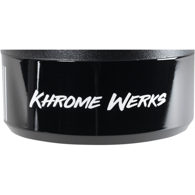KHROME WERKS 4 - 1/2' KLASSIC TIP RIGHT PODWERCOAT - DRIVEN Canada's Powersports 200659P