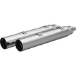 KHROME WERKS 4 - 1/2" WAR HAMMER MUFFLERS CHROME (202220) - DRIVEN Canada's Powersports 202220