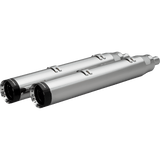 KHROME WERKS 4 - 1/2" WAR HAMMER MUFFLERS CHROME (202220) - DRIVEN Canada's Powersports 202220