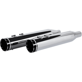 KHROME WERKS 4.5" HP - PLUS CHROME TRACER BILLET TIP MUFFLERS 2017+ TOURING (202735) - DRIVEN Canada's Powersports 202735