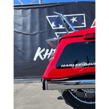 KHROME WERKS 4.5" HP - PLUS CHROME TRACER BILLET TIP MUFFLERS 2017+ TOURING (202735) - DRIVEN Canada's Powersports 202735