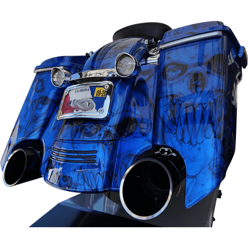 KHROME WERKS 4.5" MUFFLERS FOR TOURING WITH EDGE - DRIVEN Canada's Powersports 202885