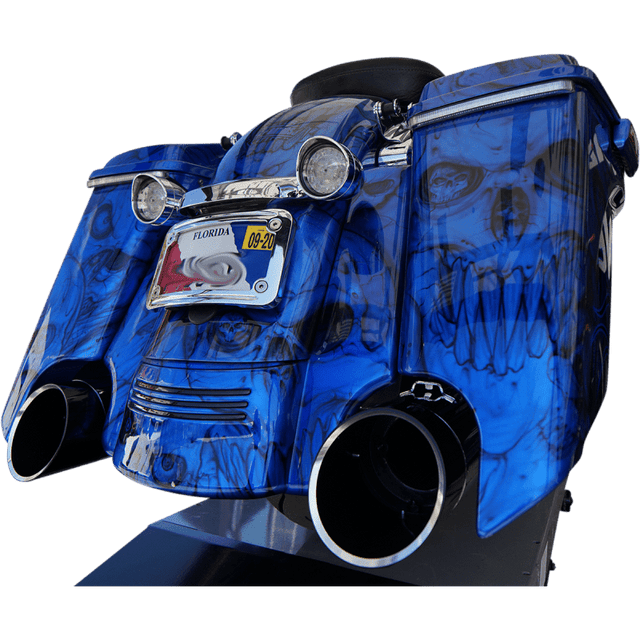 KHROME WERKS 4.5" MUFFLERS FOR TOURING WITH EDGE - DRIVEN Canada's Powersports 202885