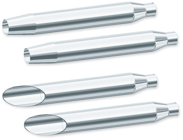 KHROME WERKS 95 - 05 FXD SL/CUT 3" SLIPON MUFFLERS (202310A) - DRIVEN Canada's Powersports 202310A