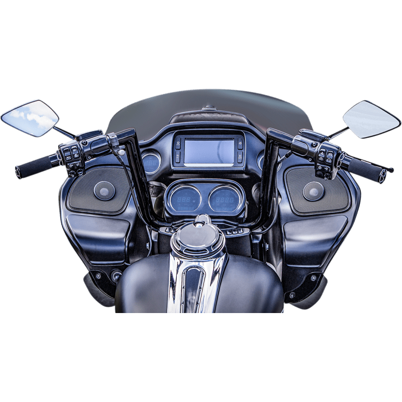 KHROME WERKS BUCK FIFTY 1.5 X 12" H.BAR, BLACK, FLTR (300722) - DRIVEN Canada's Powersports 300722