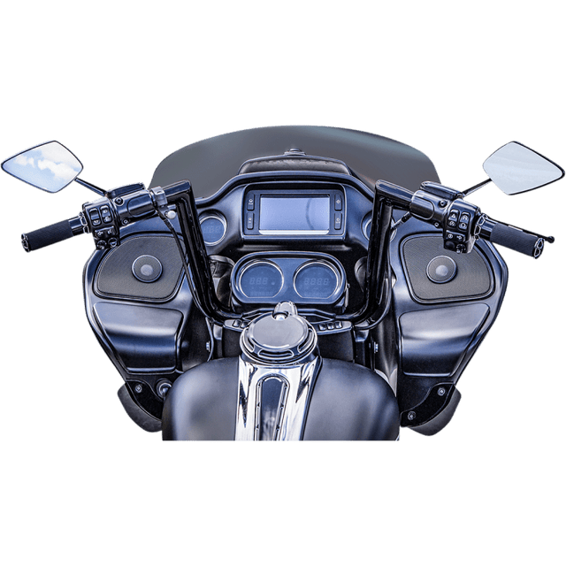 KHROME WERKS BUCK FIFTY 1.5 X 12" H.BAR, BLACK, FLTR (300722) - DRIVEN Canada's Powersports 300722
