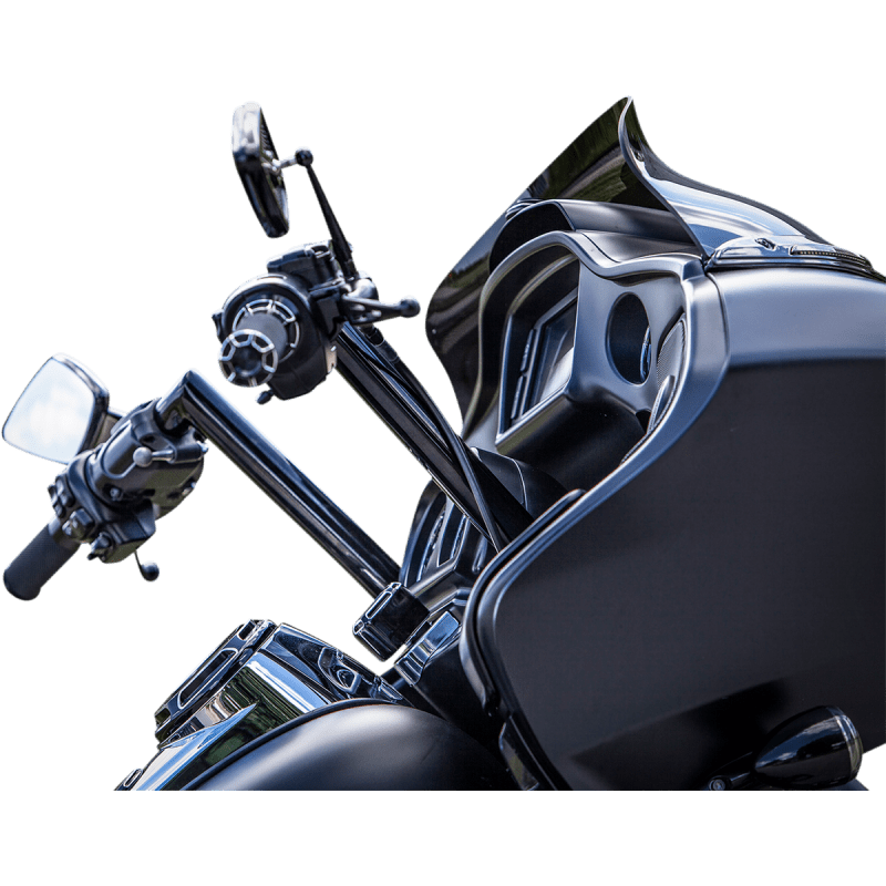 KHROME WERKS BUCK FIFTY 1.5 X 12" H.BAR, BLACK, FLTR (300722) - DRIVEN Canada's Powersports 300722