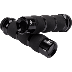 KHROME WERKS ETC GRIPS KLASSIC, AIR CUSHION, BLACK, PKG (500190) - DRIVEN Canada's Powersports 500190