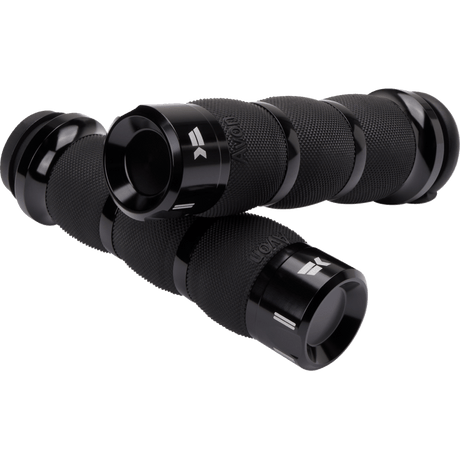 KHROME WERKS ETC GRIPS KLASSIC, AIR CUSHION, BLACK, PKG (500190) - DRIVEN Canada's Powersports 500190