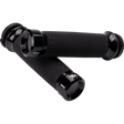 KHROME WERKS ETC GRIPS, KLASSIC, CUSTOM COUTOUR, BLACK, PKG (500180) - DRIVEN Canada's Powersports 500180