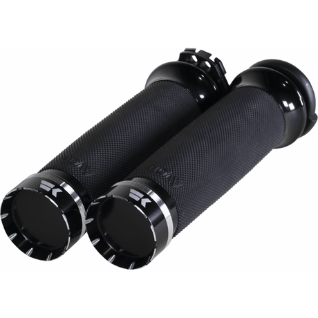 KHROME WERKS GRIPS TRACER CUSTOM CONTOUR CABLE - DRIVEN Canada's Powersports 500200