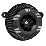 KHROME WERKS INSTIGATOR AIR CLEANER KLASSIC BLACK TWIN - DRIVEN Canada's Powersports 250200