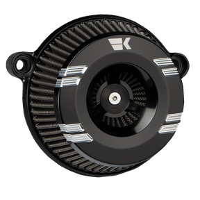 KHROME WERKS INSTIGATOR AIR CLEANER KLASSIC BLACK TWIN - DRIVEN Canada's Powersports 250200