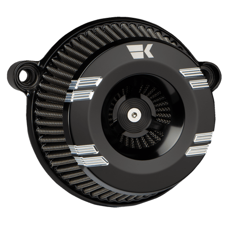 KHROME WERKS INSTIGATOR AIR CLEANER KLASSIC BLACK TWIN - DRIVEN Canada's Powersports 250200