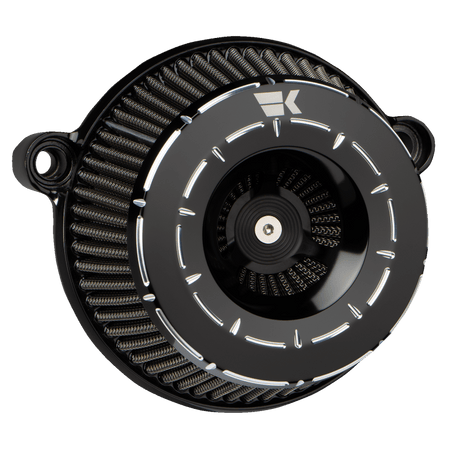 KHROME WERKS INSTIGATOR AIR CLEANER TRACER BLACK TWIN - DRIVEN Canada's Powersports 250210