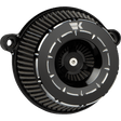 KHROME WERKS INSTIGATOR AIR CLEANER TRACER BLACK TWIN - DRIVEN Canada's Powersports 250210