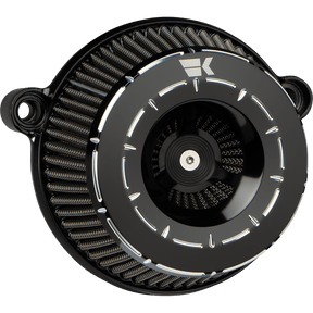 KHROME WERKS INSTIGATOR AIR CLEANER TRACER BLACK TWIN - DRIVEN Canada's Powersports 250210
