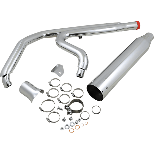 KHROME WERKS OUTLAW 2 - 1 SYSTEM NO - TIP,CHROME,M8 (200770) - DRIVEN Canada's Powersports 200770