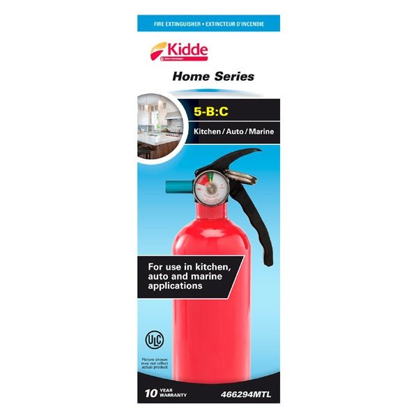 KIDDE 5 - B:C 5 FIRE EXTINGUISHER - DRIVEN Canada's Powersports 047871270255466294MTL