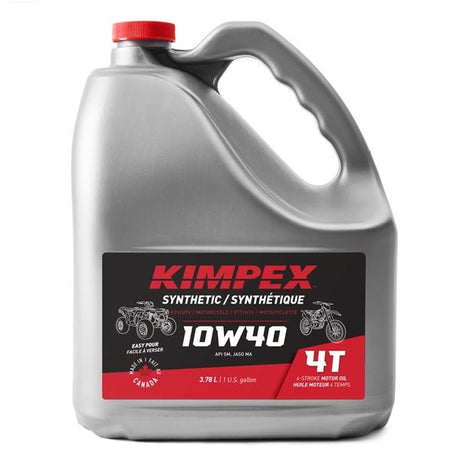 KIMPEX 10W40 MOTO/ATV 4 - STROKES ENGINE OIL (FV0002826) - DRIVEN Canada's Powersports 779423241795FV0002826