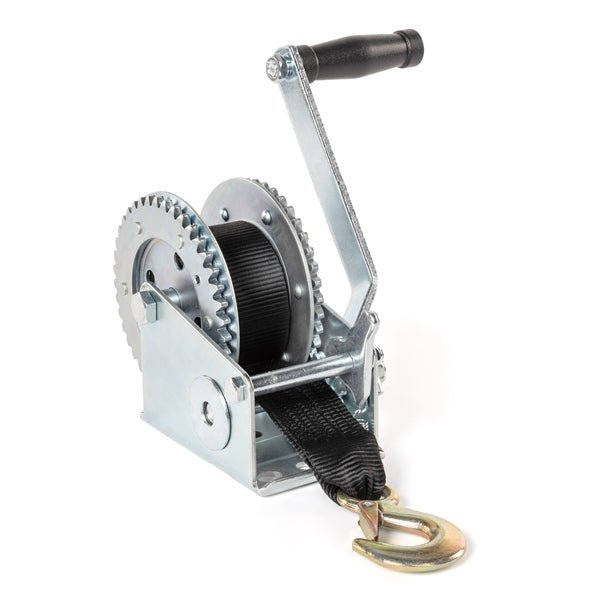 KIMPEX 2000 LBS BOAT TRAILER MANUAL WINCH WITH STRAP (WL - 307 W/STRAP) - DRIVEN Canada's Powersports 779422285103WL - 307 W/Strap