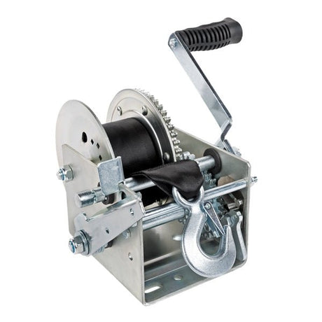 KIMPEX 2500 LBS HEAVY DUTY TWO SPEED HAND WINCH WITH STRAP (W2500W - S2524) - DRIVEN Canada's Powersports 779421690960W2500W - S2524