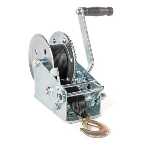 KIMPEX 2500 LBS HEAVY DUTY TWO SPEED HAND WINCH WITH STRAP (WL - 308 W/STRAP) - DRIVEN Canada's Powersports 779422285141WL - 308 W/Strap