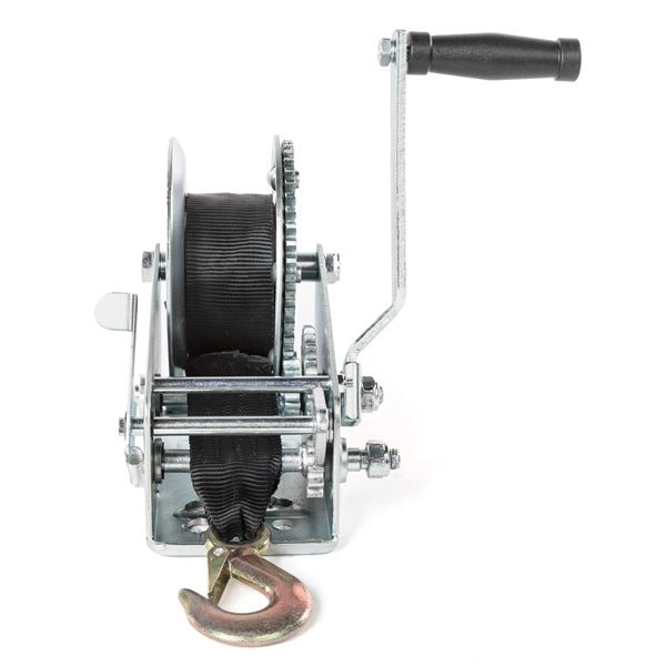 KIMPEX 2500 LBS HEAVY DUTY TWO SPEED HAND WINCH WITH STRAP (WL - 308 W/STRAP) - DRIVEN Canada's Powersports 779422285141WL - 308 W/Strap