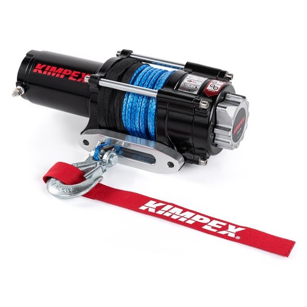 KIMPEX 2500 LBS WINCH IP 67 KIT WITH SYNTHETIC ROPE (458243) - DRIVEN Canada's Powersports 779423241139458243